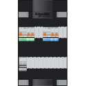 Schneider groepenkast 1 fase met 4 groepen en afmetingen 380x220 mm