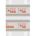 3 fase groepenkast met 7 licht groepen