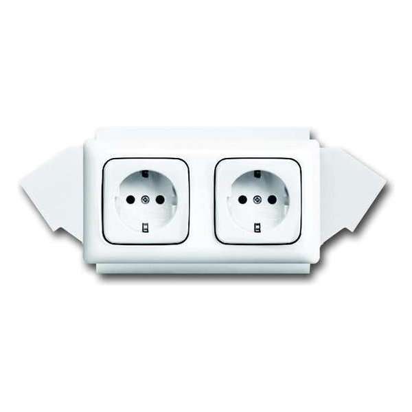 ABB Busch-Jaeger Contactdoos inbouw 9999-0-2062 ABB Busch-Jaeger Contactdoos inbouw 9999-0-2062