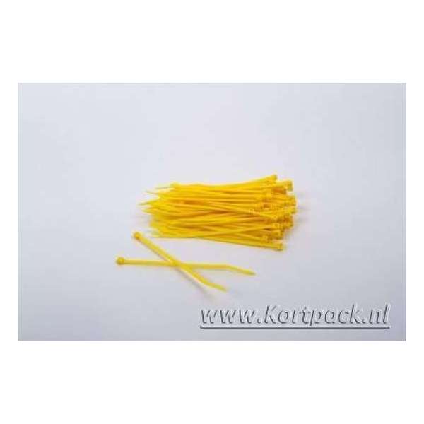 1000 stuks Gele Kabelbinders 370mm x 7.6 mm (099.0375) 1000 stuks Gele Kabelbinders 370mm x 7.6 mm (099.0375)