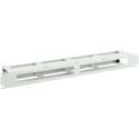 LOGON RAO425WH Paneel voor kabelbeheer rack-toebehoren