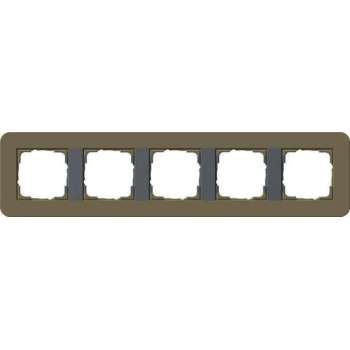 Gira Afdekr 5V E3 Omber-Antra