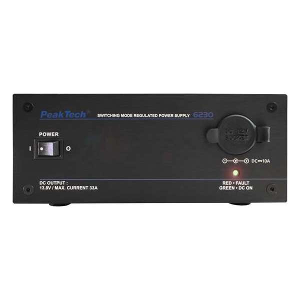 PeakTech 6230 Schakelmodus voeding met aanstekeraansluiting PeakTech 6230 Schakelmodus voeding met aanstekeraansluiting