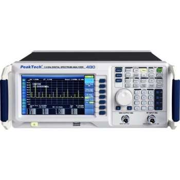 PeakTech 4130 Digital Spectrum Analyzer 9 kHz ~ 1,5 GHz (incl. Tracking Generator)