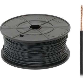 FLRY -B kabel - 1x 1,00mm - Zwart - Rol 100 meter