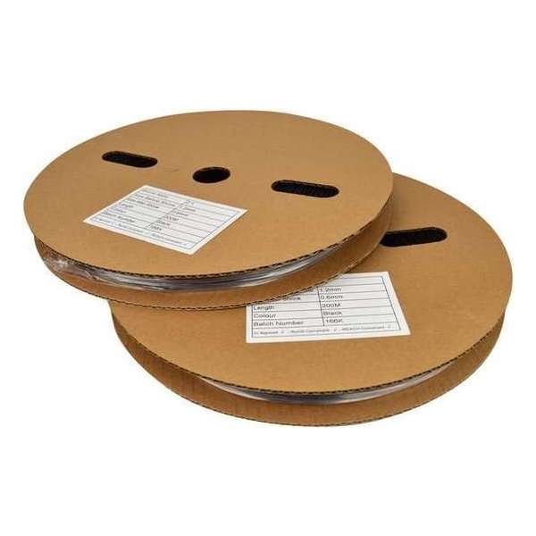Krimpkous met lijm 3:1 - Ø 9.5 mm / 3.2 mm - 100 m transpara Krimpkous met lijm 3:1 - Ø 9.5 mm / 3.2 mm - 100 m transpara