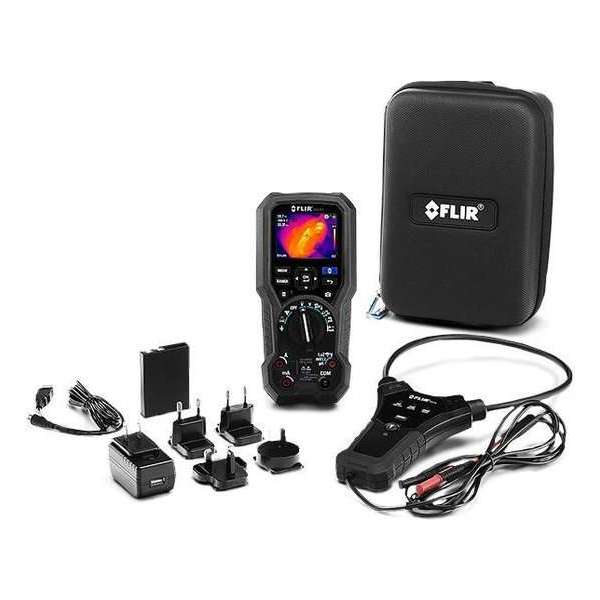 FLIR DM285-FLEX-KIT: FLIR Professional Imaging Multimeter Kit bevat: DM285-KIT + TA10-F + TA74 FLIR DM285-FLEX-KIT: FLIR Professional Imaging Multimeter Kit bevat: DM285-KIT + TA10-F + TA74