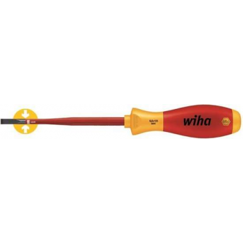 Wiha 3201 SoftFinish electric slimFix VDE Schroevendraaier - Sleuf - 4 x 100mm