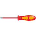 VDE-schroevendraaier 2-componentengreep Speciaal staal PZ3x150mm FORMAT