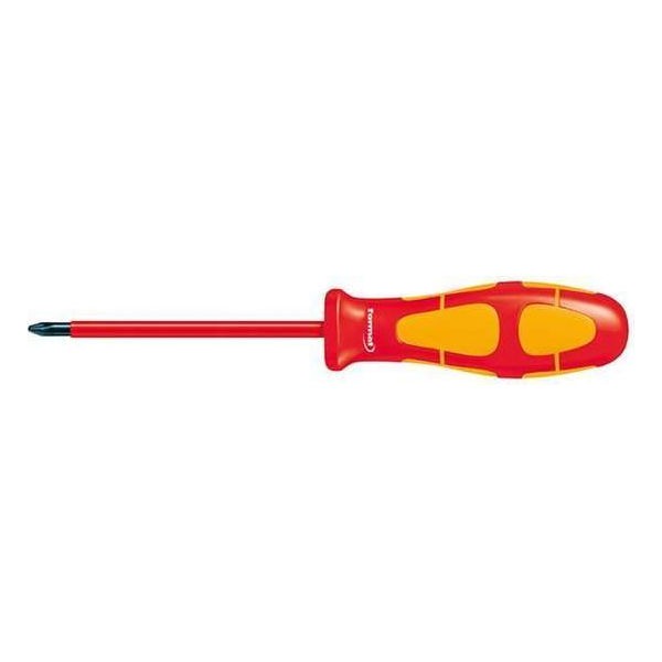 VDE-schroevendraaier 2-componentengreep Speciaal staal PZ3x150mm FORMAT VDE-schroevendraaier 2-componentengreep Speciaal staal PZ3x150mm FORMAT
