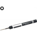 Torx T6 Professionele Schroevendraaier  | Zwart / Black