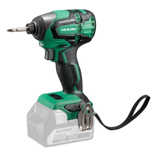 HiKOKI WH18DBSLW4Z 18V Li-ion accu slagschroevendraaier body - koolborstelloos - 172Nm HiKOKI WH18DBSLW4Z 18V Li-ion accu slagschroevendraaier body - koolborstelloos - 172Nm