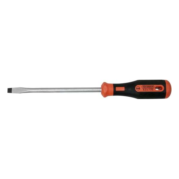Skandia schroevendraaier puntbreedte 8 mm, 175/290 mm Skandia schroevendraaier puntbreedte 8 mm, 175/290 mm