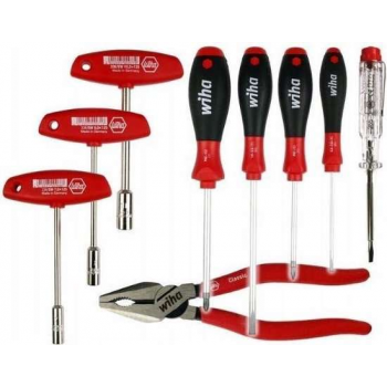 Handgereedschapsset Schroevendraaiers Tangen SET 9-delig. 1600A015MR