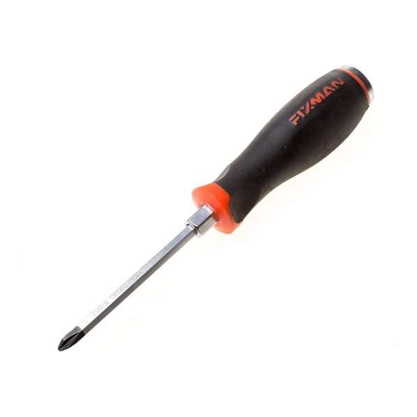 Fixman schroevendraaier 2-componenten PH2 6 x 100mm Fixman schroevendraaier 2-componenten PH2 6 x 100mm