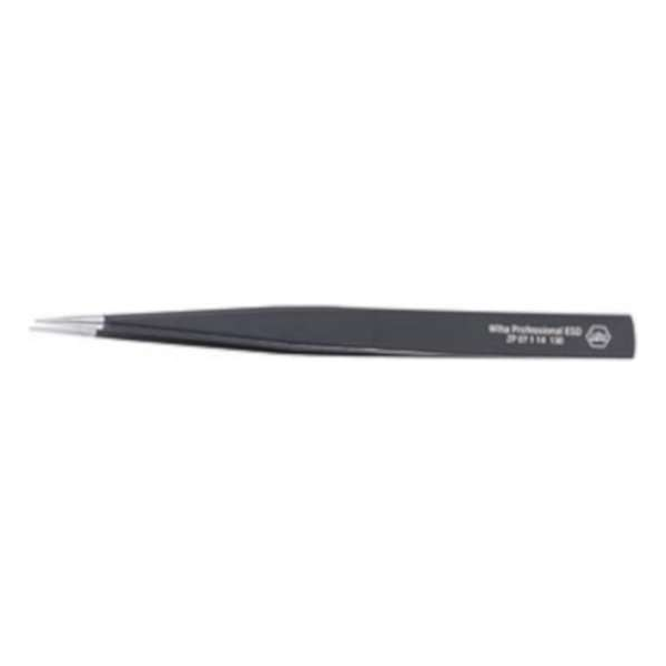 Wiha Precisiepincet Professional Esd 130 Mm Staal Zwart Wiha Precisiepincet Professional Esd 130 Mm Staal Zwart