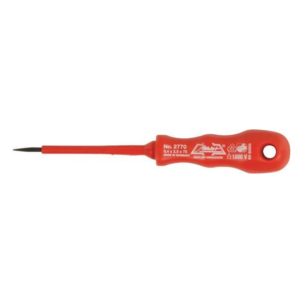 Athlet Ah-2770 vde2.5 Vde-schroevendraaier 2.5x75 Athlet Ah-2770 vde2.5 Vde-schroevendraaier 2.5x75
