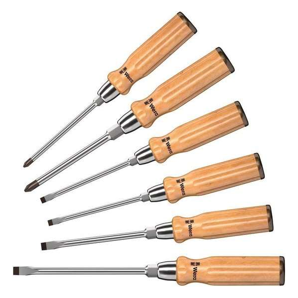 Wera Schroevendraaier set, 6-delig Wera Schroevendraaier set, 6-delig