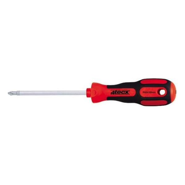4TECX kruiskopschroevendraaier - PH2 - lengte 100 mm 4TECX kruiskopschroevendraaier - PH2 - lengte 100 mm