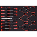KS Tools gereedschapset schroevendraaiers. tangen & pincet tang (21 x)