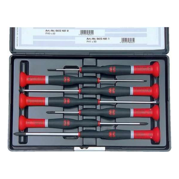 Wurth PRECISIESCHROEVENDRAAIER SET, SLEUF EN PH Wurth PRECISIESCHROEVENDRAAIER SET, SLEUF EN PH