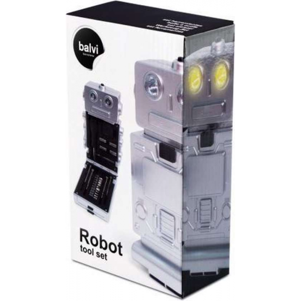 Balvi Robot gereedschapsset - schroevendraaierset- met licht! Balvi Robot gereedschapsset - schroevendraaierset- met licht!