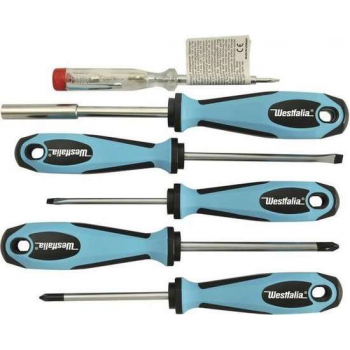 Westfalia Schroevendraaierset, Elementair 6 stuks