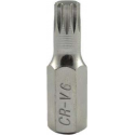 JBM Tools | M8 inbussleutel met xzn-bit 6mm - verchroomd