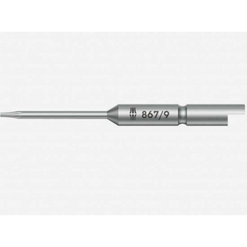Wera - 867/9 C TORX® Bits, Halfmoon TX 8x44 - Torxschroevendraaier Halfmoon TX 8x44 - Tool