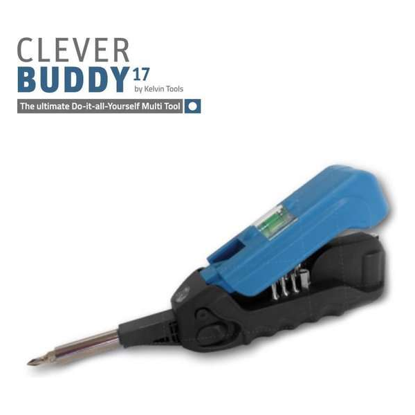 Clever Buddy 17-in-1 multitool Gereedschap Multitool - Compleet gereedschap - 17-in-1 gereedschap Clever Buddy 17-in-1 multitool Gereedschap Multitool - Compleet gereedschap - 17-in-1 gereedschap