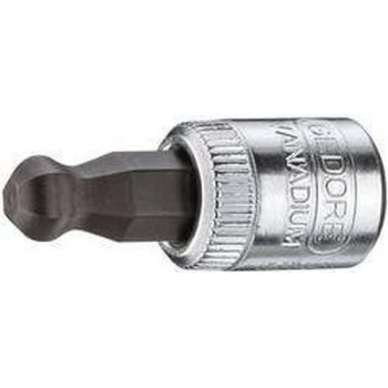 Schroevendraaier-inzetstuk Kogelkop 6-kant 6,3mm, 6x28mm Gedore