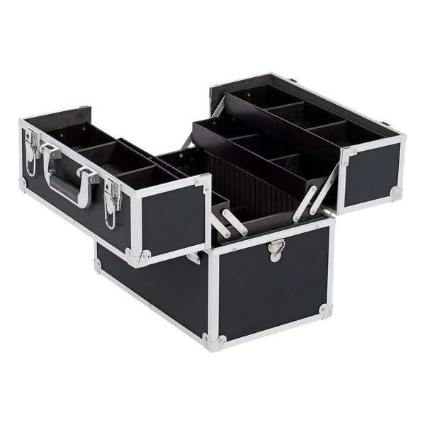 Kreator KRT640301B Gereedschapskoffer - 360 x 230 x 300 mm - zwart - (geleverd zonder gereedschap)