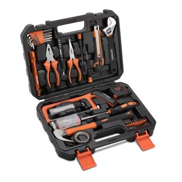 Centurius Gereedschapskoffer Gevuld 137-delig - Hamer, Tangen en Schroevendraaiers Centurius Gereedschapskoffer Gevuld 137-delig - Hamer, Tangen en Schroevendraaiers