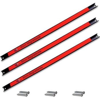Magnetische Gereedschaphouder 60 cm (3 stuks) Capaciteit 23 kg Magneetstrip