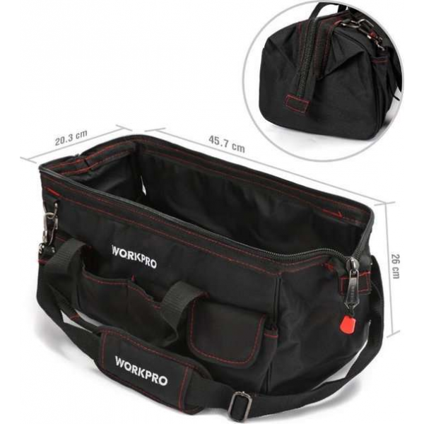 Workpro gereedschapstas | Hardware tas | Goed beschermende tas | Waterdicht | MAAT L Workpro gereedschapstas | Hardware tas | Goed beschermende tas | Waterdicht | MAAT L
