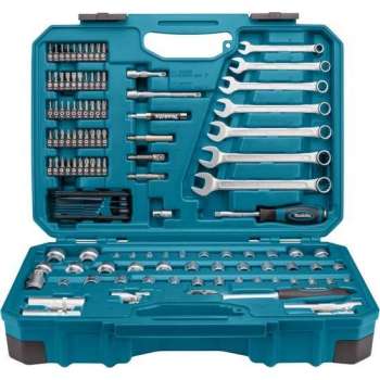Makita E-06616 120-delige Gereedschapset in koffer