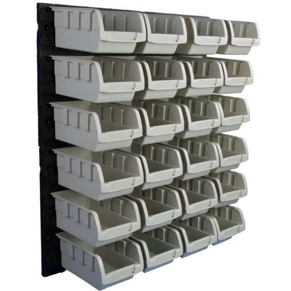 Stenda Toolboard M | Gereedschapswand 26 delig (Opbergsysteem, wandrek, opbergkast, stapelbox, opbergbox) Stenda Toolboard M | Gereedschapswand 26 delig (Opbergsysteem, wandrek, opbergkast, stapelbox, opbergbox)