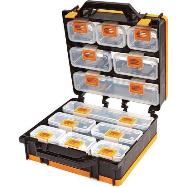 Profi Opberg Assortiment met 12 Losse Bakjes Profi Opberg Assortiment met 12 Losse Bakjes