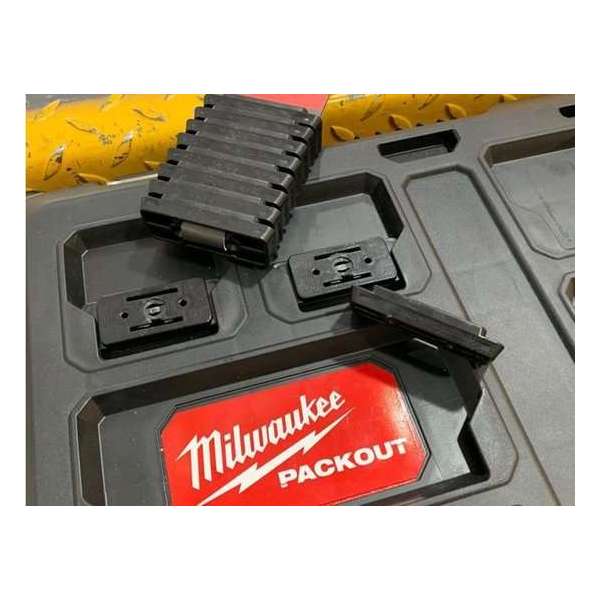 Stealthmounts Mountingfeet voor Milwaukee packout (8 stuks) Stealthmounts Mountingfeet voor Milwaukee packout (8 stuks)