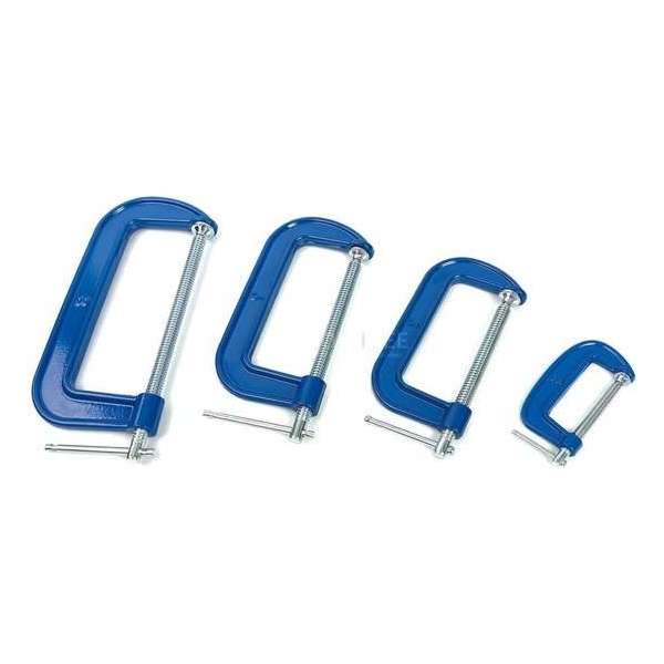 hbm professionele stalen c-klem 100 mm hbm professionele stalen c-klem 100 mm