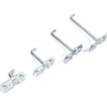 HBM 75 x 6 mm. Enkele Haak voor Gereedschapswand