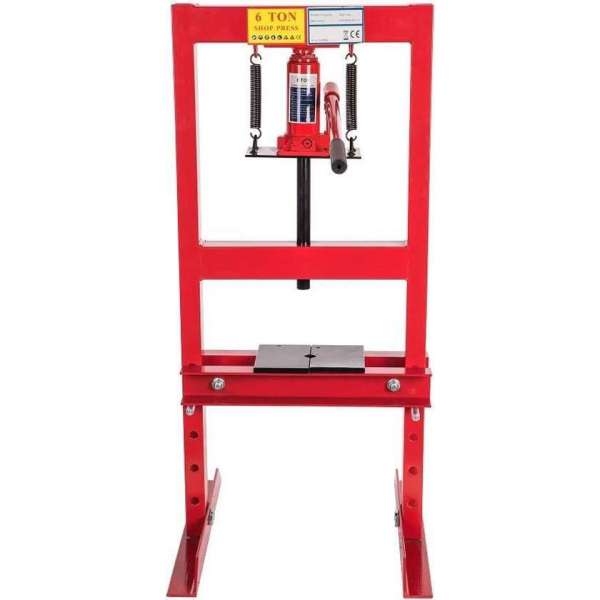 Hydraulische pers werkplaatspers raamwerkpers - shop press - 6 Ton Hydraulische pers werkplaatspers raamwerkpers - shop press - 6 Ton