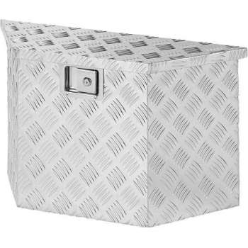 Proplus Opbergbox Dissel Aluminium 54,5 Liter Zilver