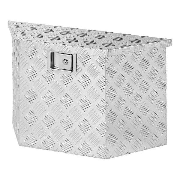 Proplus Opbergbox Dissel Aluminium 54,5 Liter Zilver Proplus Opbergbox Dissel Aluminium 54,5 Liter Zilver