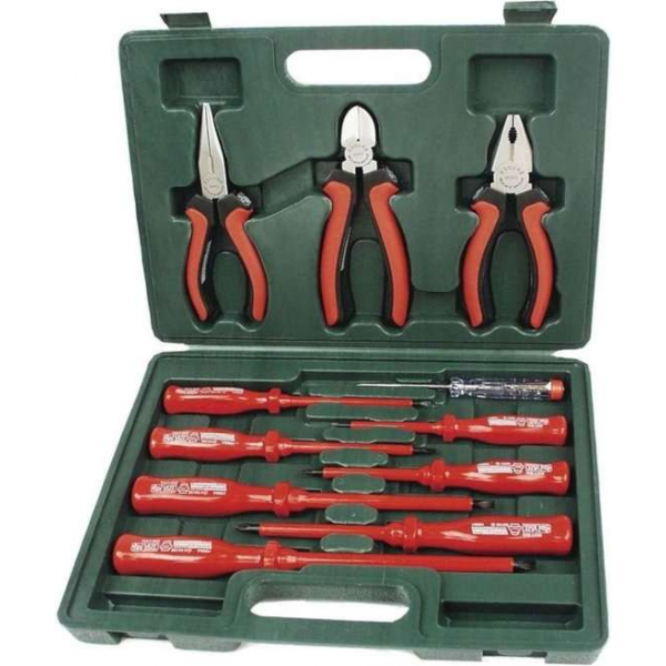 Mannesmann Elektro Gereedschapset - 11 delig Mannesmann Elektro Gereedschapset - 11 delig