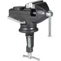 Bankschroef - Bankschroef met tafelklem - 60 mm - Zwart