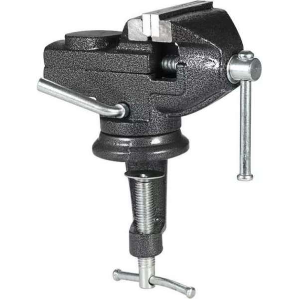 Bankschroef - Bankschroef met tafelklem - 60 mm - Zwart Bankschroef - Bankschroef met tafelklem - 60 mm - Zwart