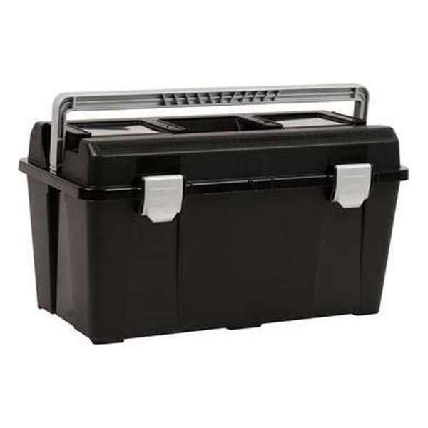 Raaco DIY gereedschapskoffer T33 - Uitneembare tray en vakkendoos - 49x27x26 cm - 717168 Raaco DIY gereedschapskoffer T33 - Uitneembare tray en vakkendoos - 49x27x26 cm - 717168