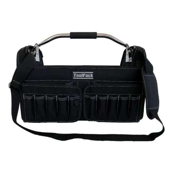 Toolpack Draagbare gereedschapstas Brisk zwart 49x30x37 cm 360.114 Toolpack Draagbare gereedschapstas Brisk zwart 49x30x37 cm 360.114