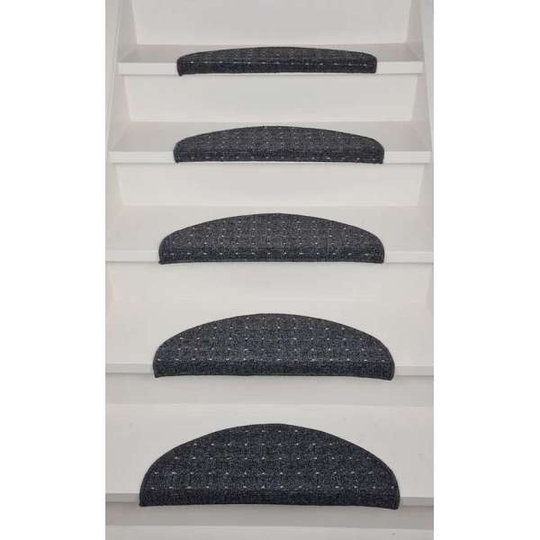 halve maan trapmat traploper 15 st trafalgar beige dot's halve maan trapmat traploper 15 st trafalgar beige dot's